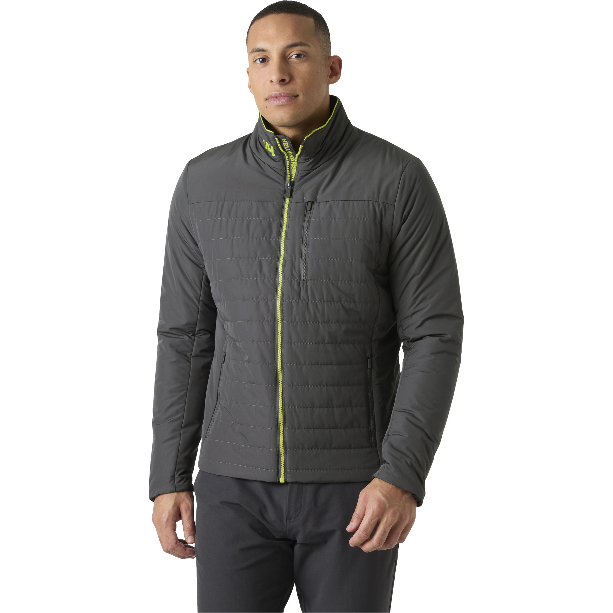 2026 Helly Hansen Mens Crew Insulator Jacket 2.0 30343 - Thunder Grey